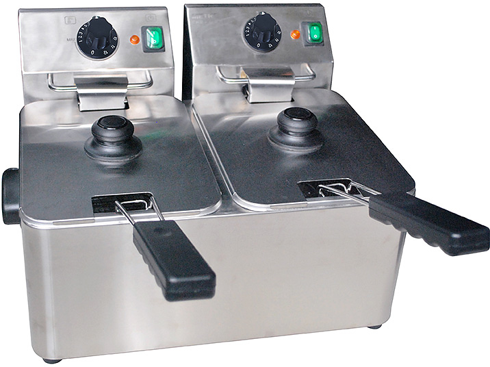 Фритюрница Rosso HDF8+8