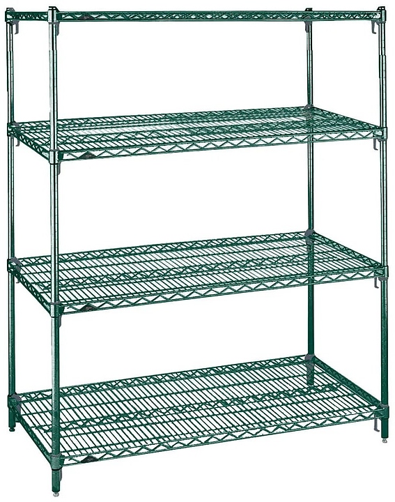 Стеллаж кухонный REDGASTRO Zinc Plating 610х355х1895 мм оцинк. сталь