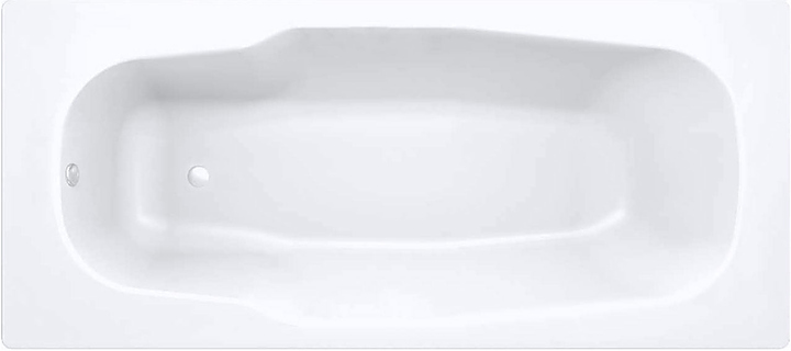 Ванна BLB ATLANTICA B80A 180x80 см, без отв. для ручек, сталь