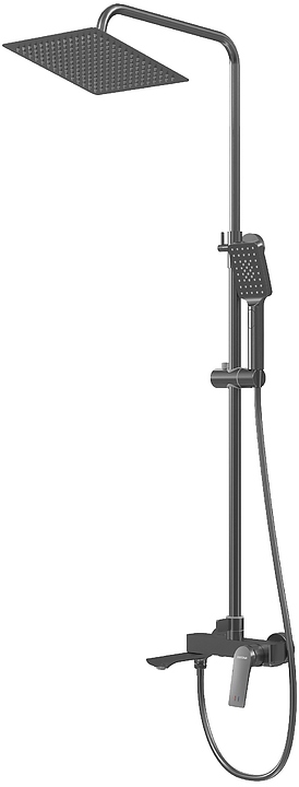 Душевая система Grossman Cosmo 500.K35.02.420 графит сатиновый