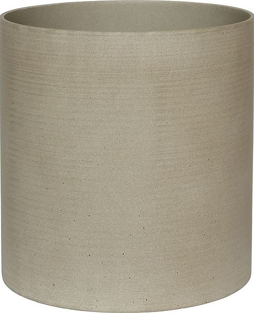 Кашпо Pottery Pots Puk (25х25 см) серое