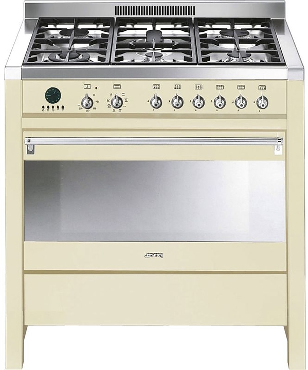 Варочный центр газоэлектрический SMEG CS19P-9