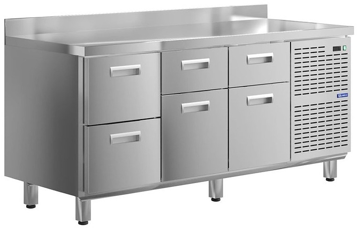 Стол холодильный KAYMAN КСХ-244/60 (6 ящиков)
