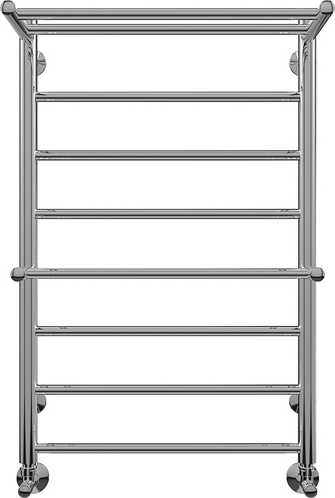 Полотенцесушитель Terminus Анкона П8 50x80,1 см, с полкой, нерж. сталь