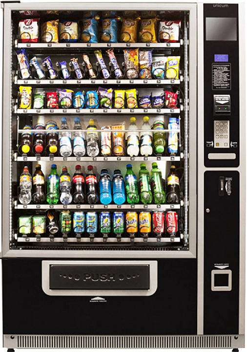 Торговый автомат Unicum Food Box Long с термобоксом