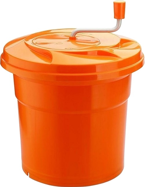 Сушилка для зелени MGprof 48247 25 л d=42,5 см h=51,5 см (пластик) оранжевая