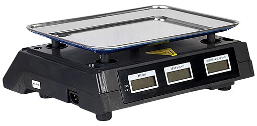 Торговые весы Foodatlas ВТ-40Т 40кг/2гр настольные, черный