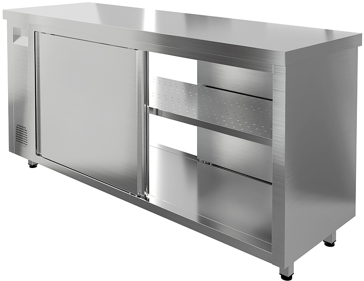 Стол тепловой Restoinox Т-СПСЗК-17/7 сквозной