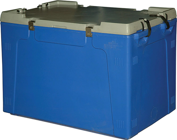 Термоконтейнер Nilkamal RIC 220 л синий