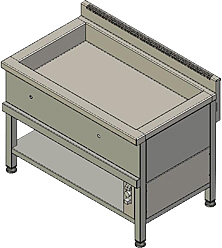 Фритюрница Вулкан BPF 01 «Хило»