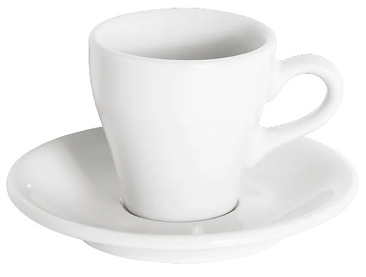 Чашка Loveramics Tulip Coffe Cup Espresso C087-37BWH 80 мл, белый (white)