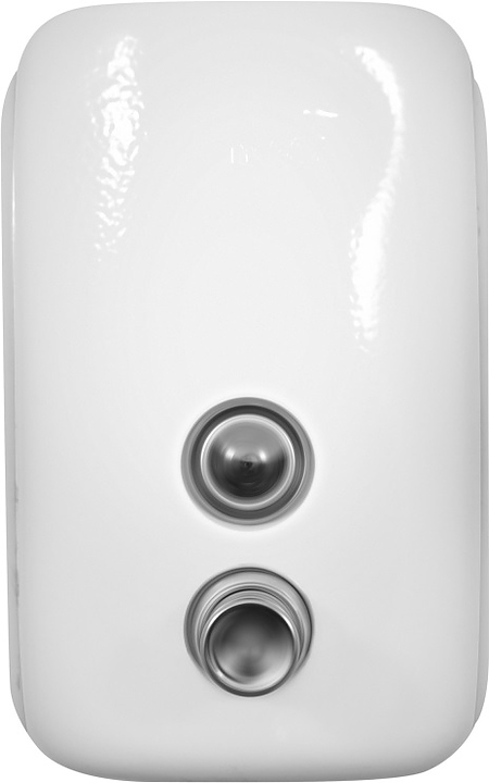 Дозатор жидкого мыла Puff 8605W 500 мл (нерж. сталь) белый