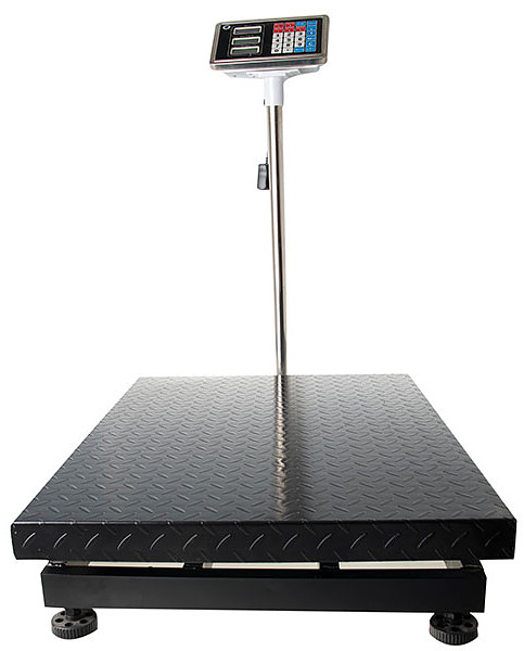 Торговые весы Foodatlas ВТН-150 150кг/50гр напольные, черный