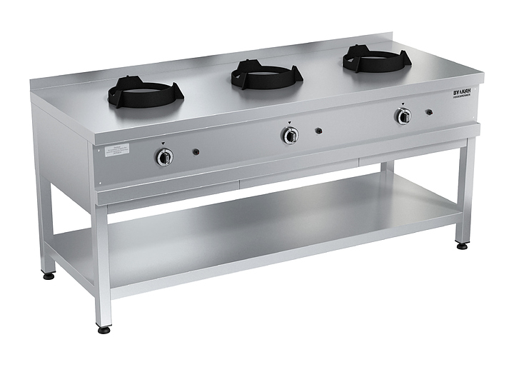 Вок-станция газовая Вулкан KSW 03 8787 WOK
