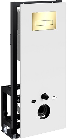 Система инсталляции для подвесного унитаза Wasserkraft Glan 66TLT.010.ME.WH.PG03