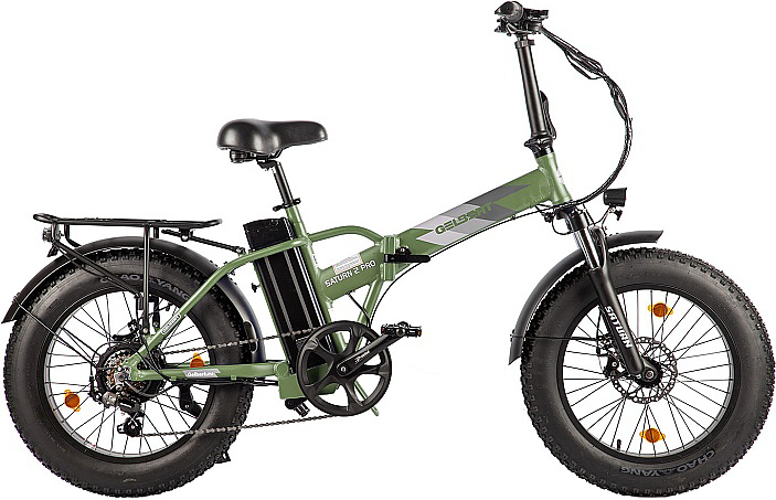 Электровелосипед GELBERT Saturn 2 PRO хаки