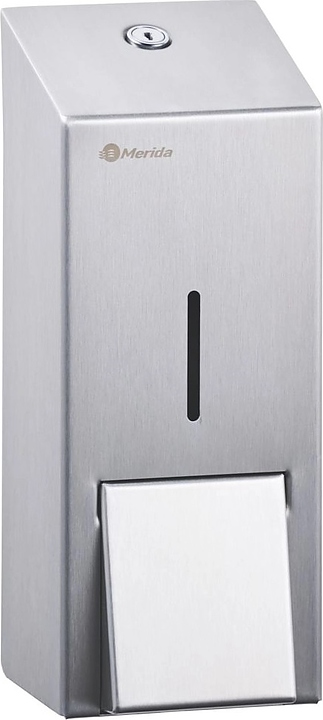 Дозатор мыльной пены Merida STELLA R DSM117.R 0,7 л (нерж. сталь) матовая сталь