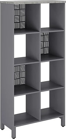 Стеллажная система КОБОР SQ-4X2 graphite/chicago