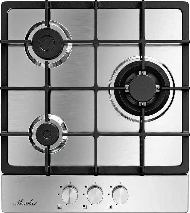 Варочная панель газовая Monsher MSG 43 Acier нерж. сталь