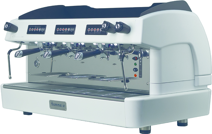 Кофемашина FIAMMA Compass 3 SЕ TС White (автомат, 3 группы)