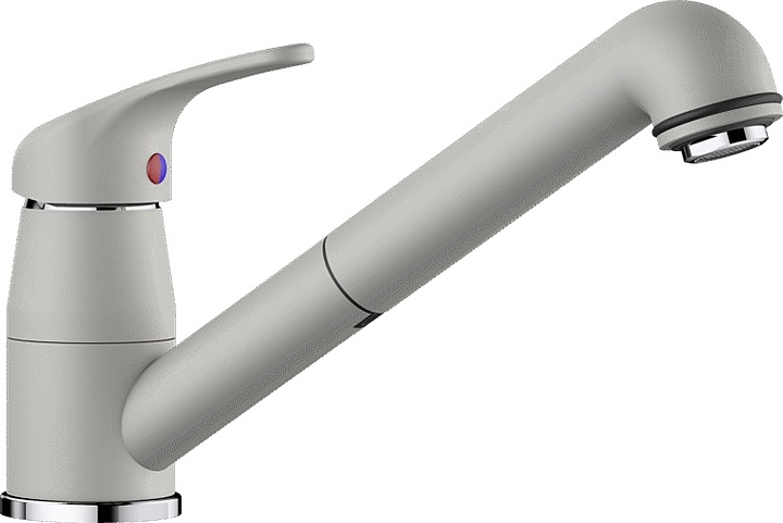 Смеситель Blanco Daras-S SILGRANIT жемчужный