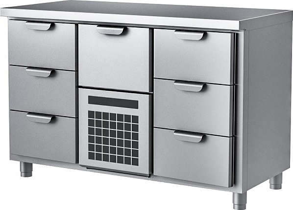 Стол холодильный HappyChef TC BD 3-CBR-3