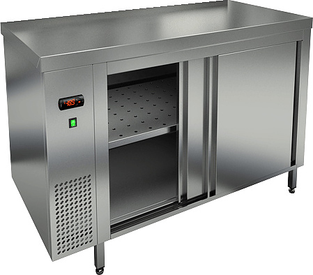 Стол тепловой HICOLD TS430 12 GN O, двери-купе