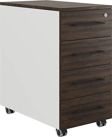 Тумба мобильная КОБОР TМ4-40/80 white/charlston