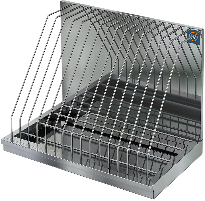 Полка настенная для крышек РЕКОМ ПКК-30/35/27