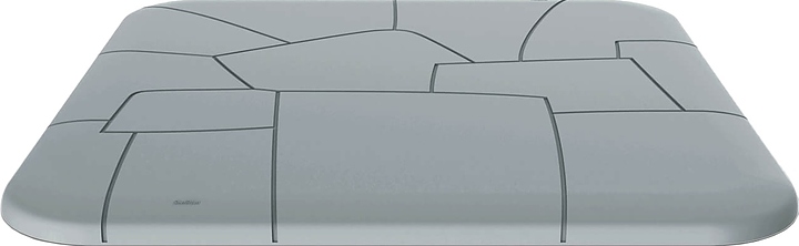 Столешница Sheffilton SHT-TT30 83/83 (пластик) квадратная серая