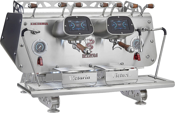Кофемашина Bezzera Victoria 2 группы, черная, мультифазная