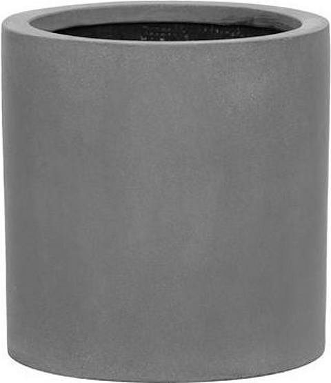 Кашпо Pottery Pots Max (43х43 см) серое матовое