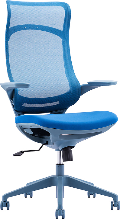 Кресло руководителя Everprof Spirit (сетка) синее