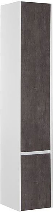 Шкаф-пенал Aquanet Коста 35 белый/дуб антик