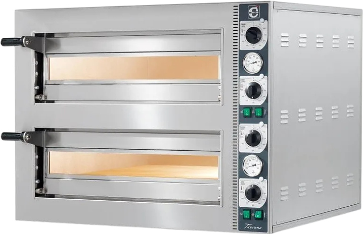 Печь для пиццы Cuppone Tiziano TZ435/2M-C5-CP