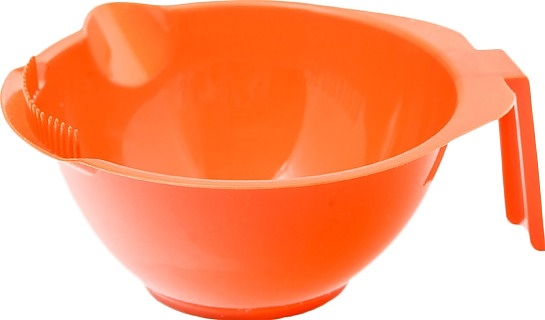 Чаша для краски Harizma h10816, 310 мл, оранжевая