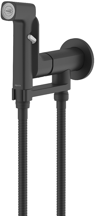 Душ гигиенический Aquatek Альфа AQ1919MB матовый черный