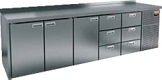 Стол морозильный HICOLD GN 11133 BR3 BT