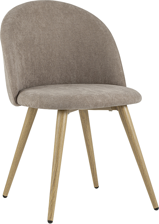 Стул Stool Group Лион серо-бежевый шенилл