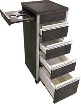 Тумба парикмахерская Пластэк-Техник Кватро