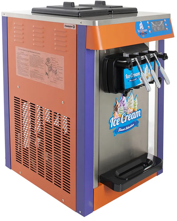 Фризер мягкого мороженого Foodatlas MQ-L18T Eco оранжевый