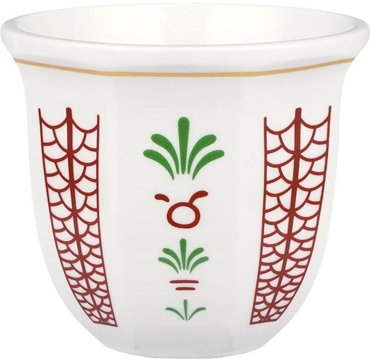 Чашка кофейная P.L. Barbossa Barista S0803 Grid 200 мл d=8,5 см h=7,8 см (керамика)