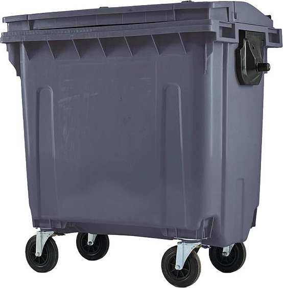 Контейнер для мусора ТАРА.РУ MGBE-770 в сборе, серый