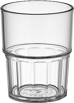 Стакан Олд Фэшн Gastroplast GC-28 250 мл (поликарбонат) прозрачный