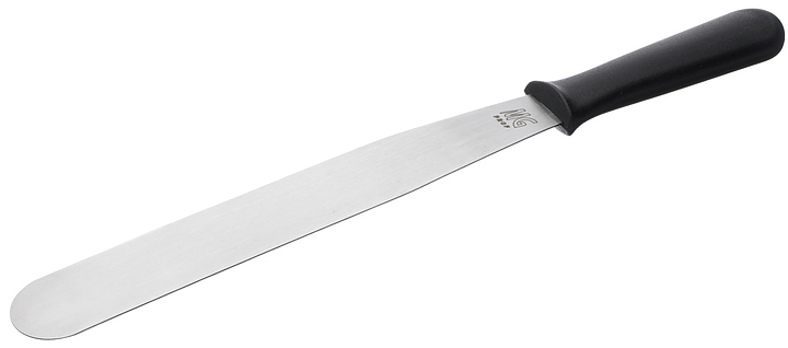 Лопатка кухонная MGprof 80933 39 см 26х4 см прямая, нержавеющая сталь