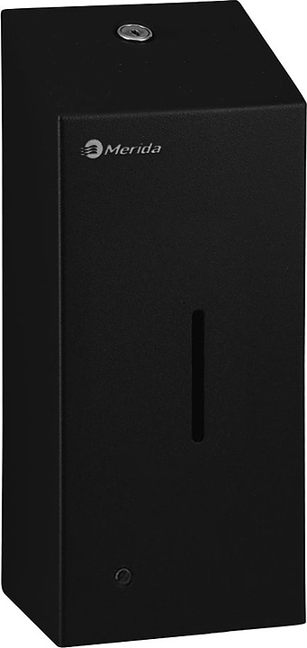Дозатор мыльной пены Merida STELLA R BLACK DSC111.R 0,7 л (нерж. сталь) черный