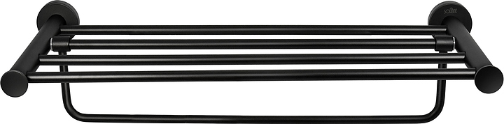 Полка для полотенец Puff Solinne 2552.393 Вальс решетчатая (сталь) черная