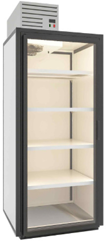 Шкаф холодильный Berk ШХС-0.9 стекло, подсветка (модель №22)