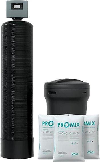 Система умягчения и обезжелезивания SpaceAqua ProMix 1354 V1EWDM (загрузка ProMix A)