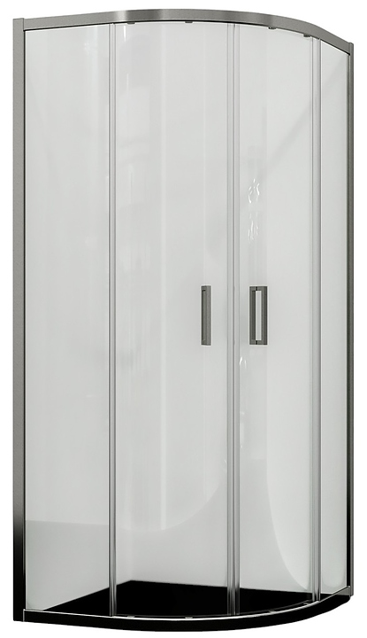 Уголок душевой Wasserkraft Tauber 64S01 900х900х2000 мм, никель